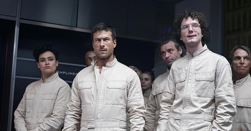 A still from ‘The Running Man’ (2025)