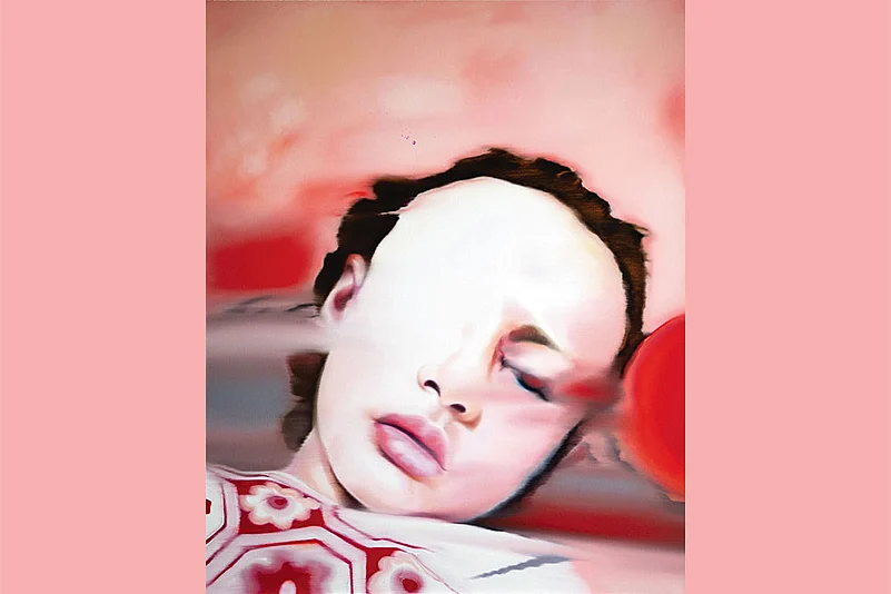 Red by the Sea Artwork by Riyas Komu