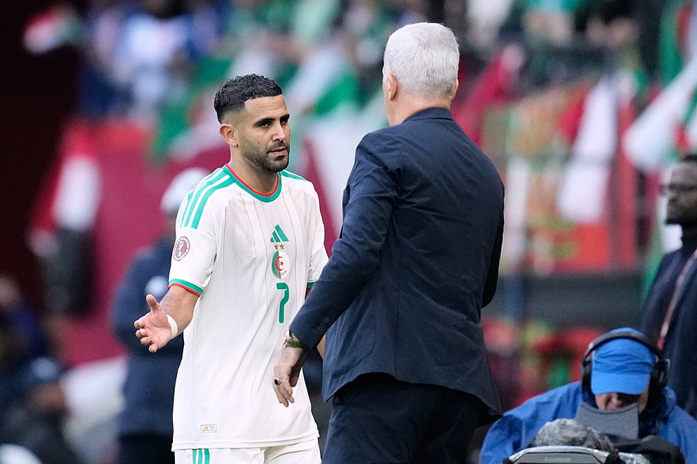 Algeria vs Sudan Africa Cup of Nations Soccer-Algerias Riyad Mahrez
