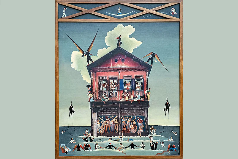 Hostile Witness: Grant Road, Bombay/Mumbai Artwork by Baaraan Ijlal