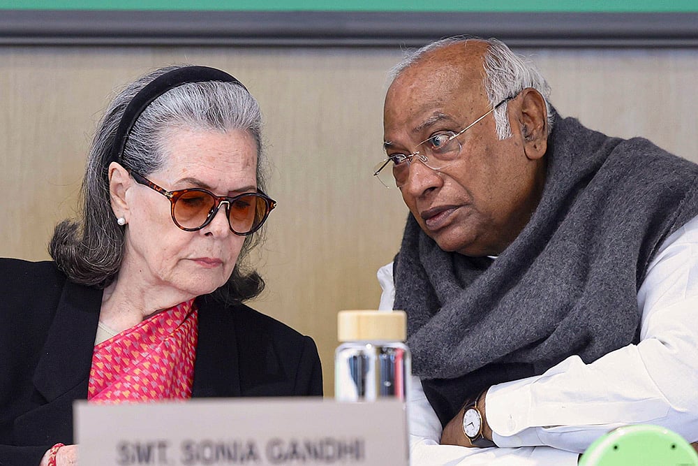 Congress Working Committee (CWC) meeting