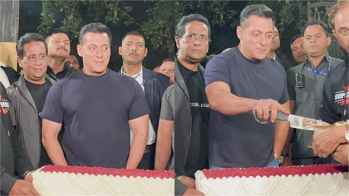 Salman Khan's 60th birthday celebrations with paps - Instagram/Viral Bhayani