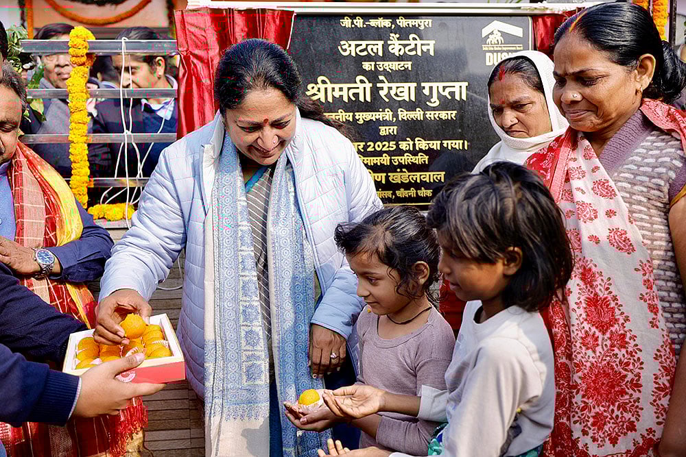 Atal Canteen inauguration in New Delhi
