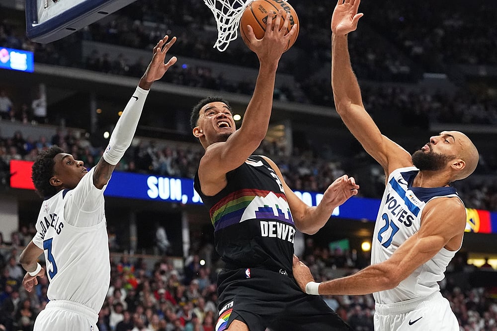 Nuggets vs Timberwolves NBA Basketball-Spencer Jones