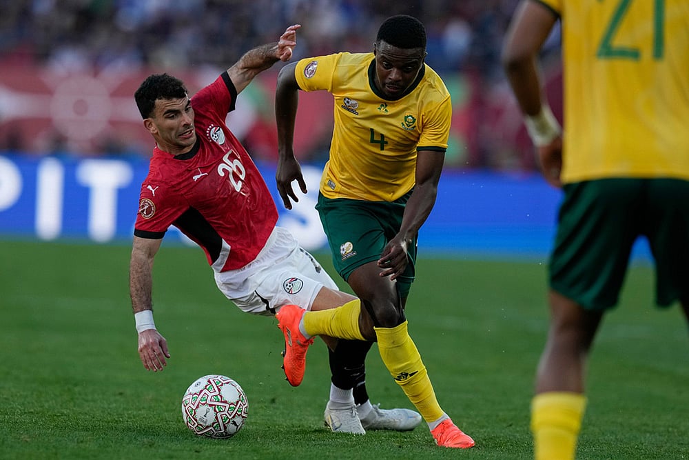 Egypt Vs South Africa AFCON Africa Cup of Nations-Teboho Mokoena