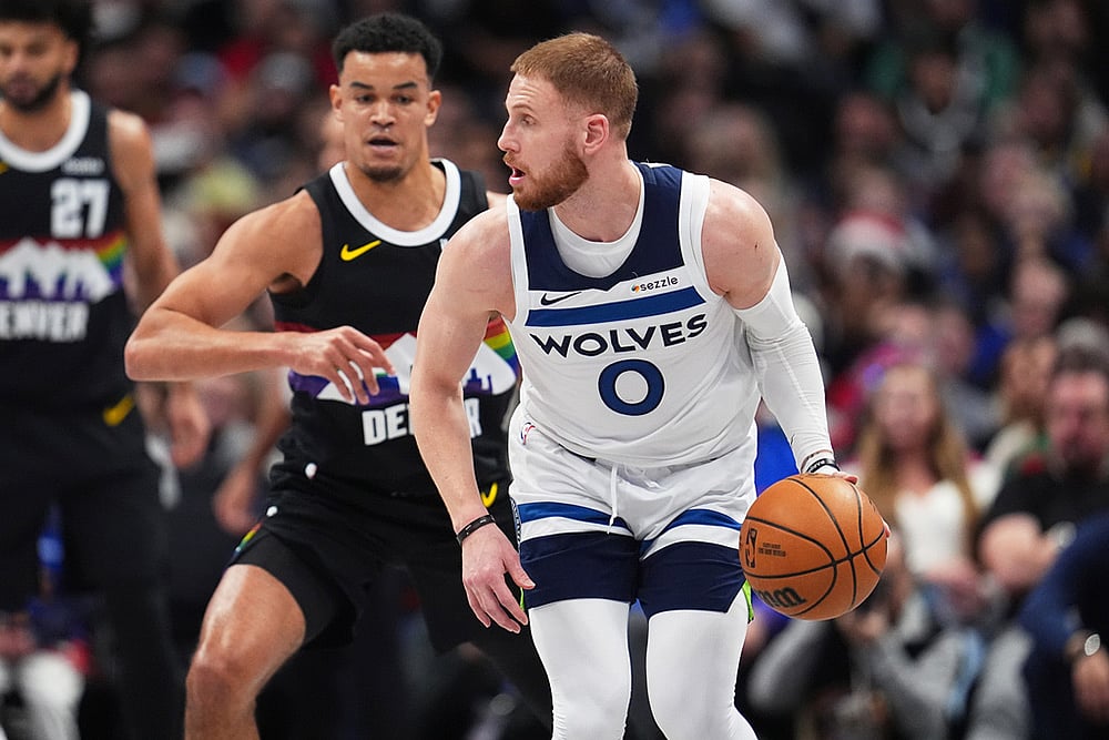 Nuggets vs Timberwolves NBA Basketball-Donte Divincenzo