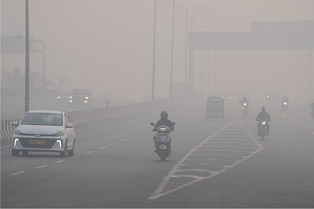 Weather: Smog in Delhi