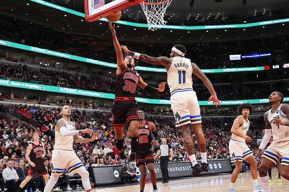 NBA Basketball: Milwaukee Bucks vs Chicago Bulls