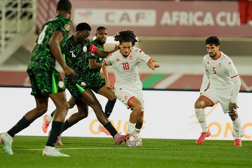 Morocco Africa Cup of Nations Soccer: Nigeria vs Tunisia