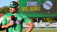 Melbourne Stars Vs Sydney Thunder Live Streaming, Big Bash League 2025-26: Toss Update, Playing XIs | Photo: X/StarsBBL : Melbourne Stars captain Marcus Stoinis during the toss of the Big Bash League match against Sydney Thunder on December 28, 2025.