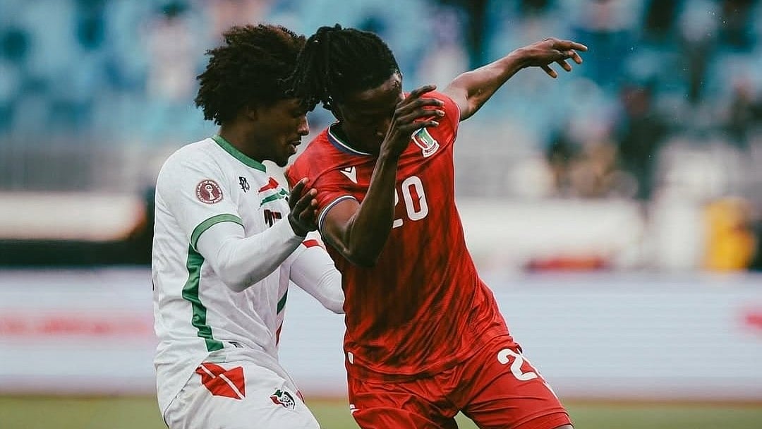 Sudan defender during their AFCON  Group E match against Equatorial Guinea  - Instagram/cafonline