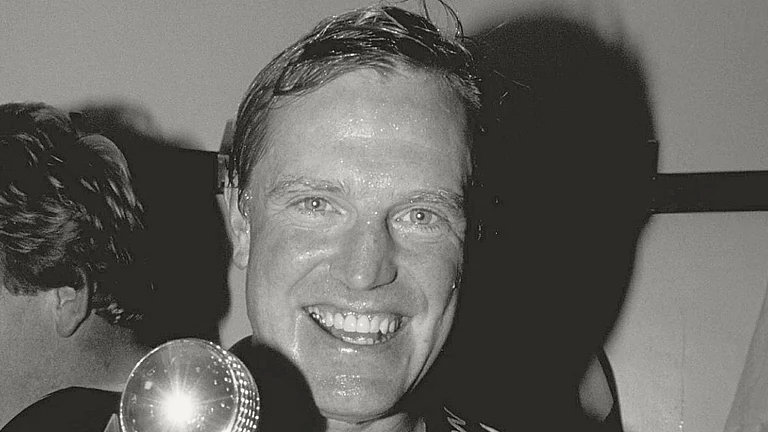 Hugh Morris played his domestic cricket with Welsh county Glamorgan. - X/Glamorgan Cricket