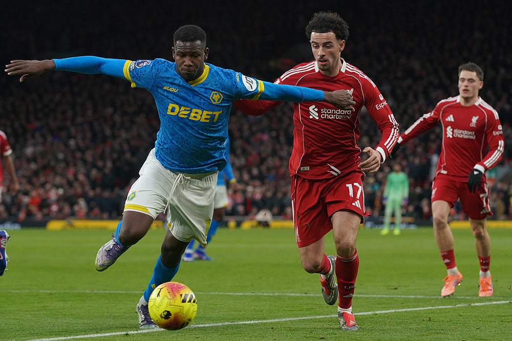 English Premier League Soccer Match: Liverpool vs Wolverhampton Wanderers