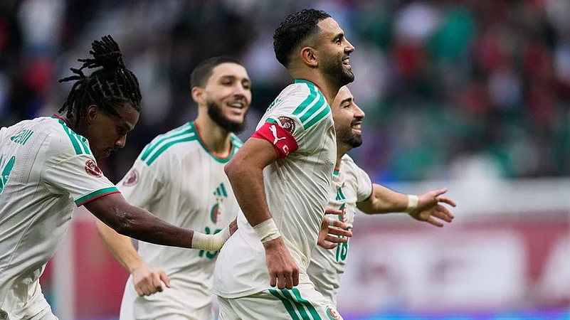 Algeria vs Sudan Africa Cup of Nations Soccer-Riyad Mahrez