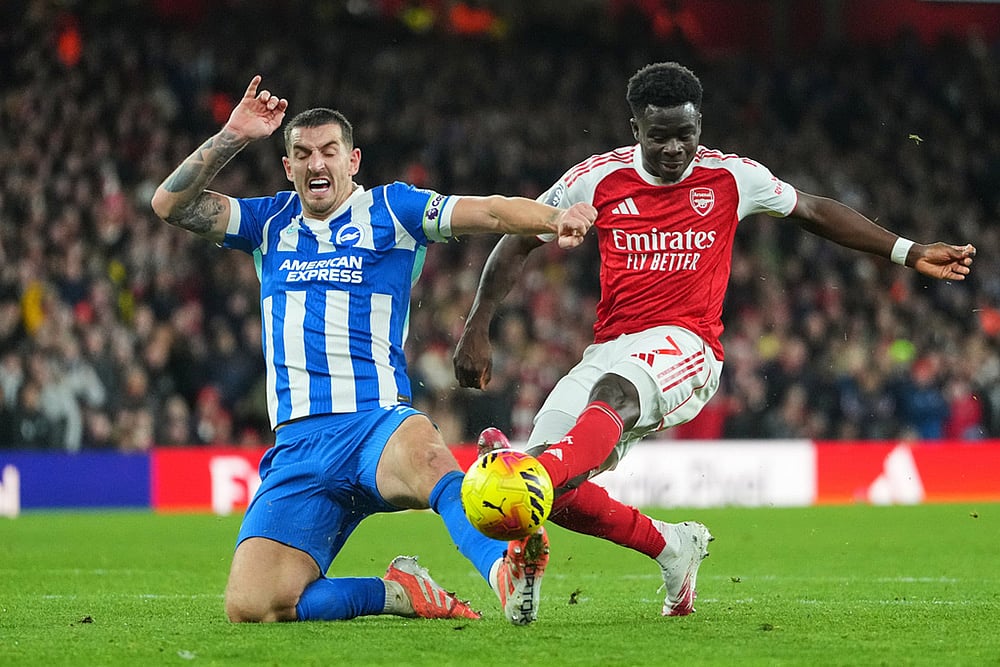 EPL: Brighton and Hove Albion vs Arsenal