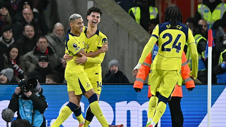 Tottenham's match-winner Archie Gray - null