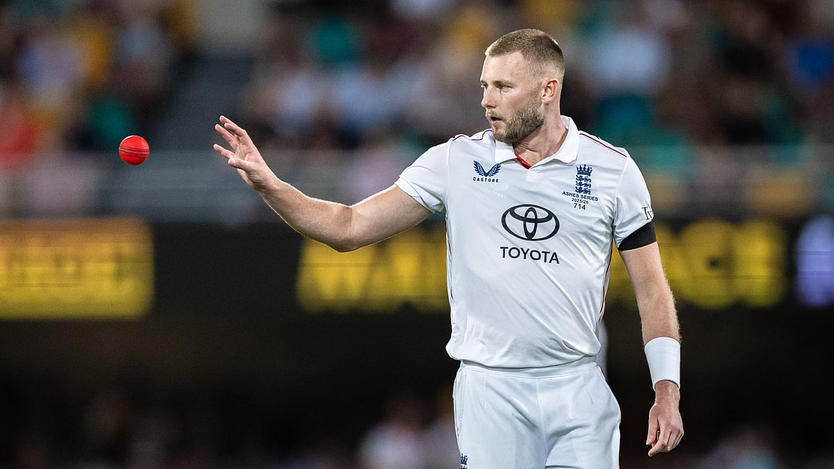 England bowler Gus Atkinson - Opta
