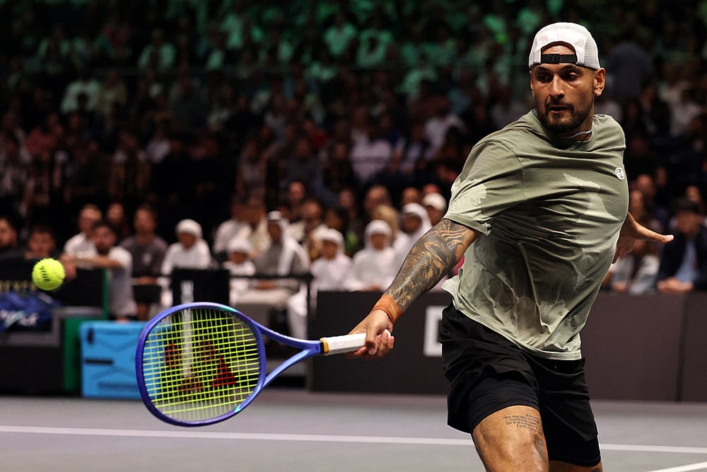 Nick Kyrgios Vs Aryna Sabalenka Tennis Battle of the Sexes-8