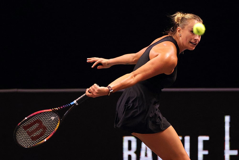 Nick Kyrgios Vs Aryna Sabalenka Tennis Battle of the Sexes-9