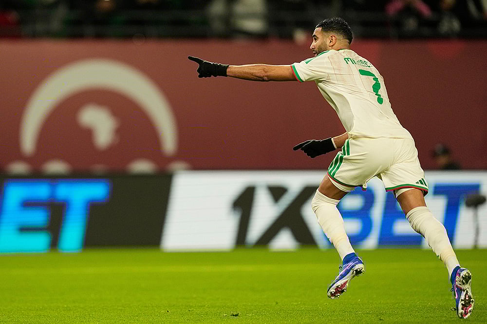 Algeria vs Burkina Faso Africa Cup of Nations soccer-Algerias Riyad Karim Mahrez