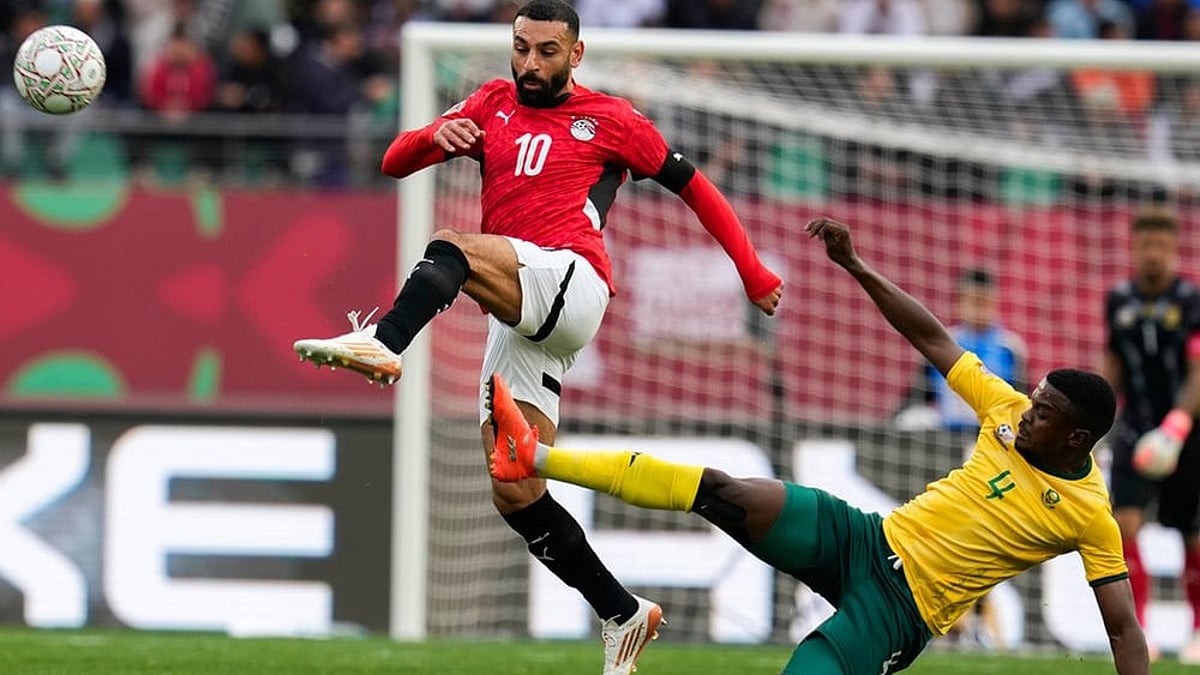 Egypt Vs South Africa AFCON Africa Cup of Nations-Mohamed Salah