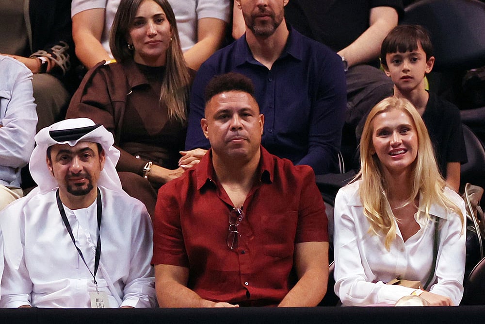 Nick Kyrgios Vs Aryna Sabalenka Tennis Battle of the Sexes-Former footballer Ronaldo