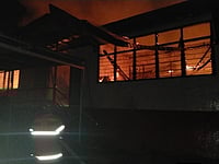 Indonesia Retirement Home Fire Kills 16 In Manado Facebook : Footage aired by news channel Metro TV showed flames ripping through the building, lighting up the night sky in orange.