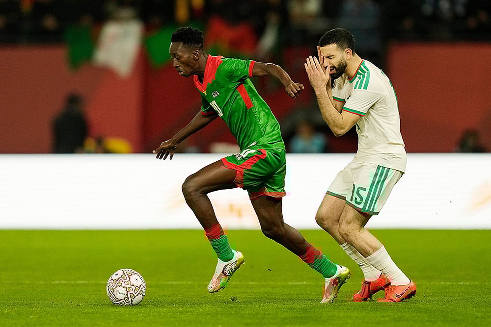 Algeria vs Burkina Faso Africa Cup of Nations soccer-Gustavo Sangare