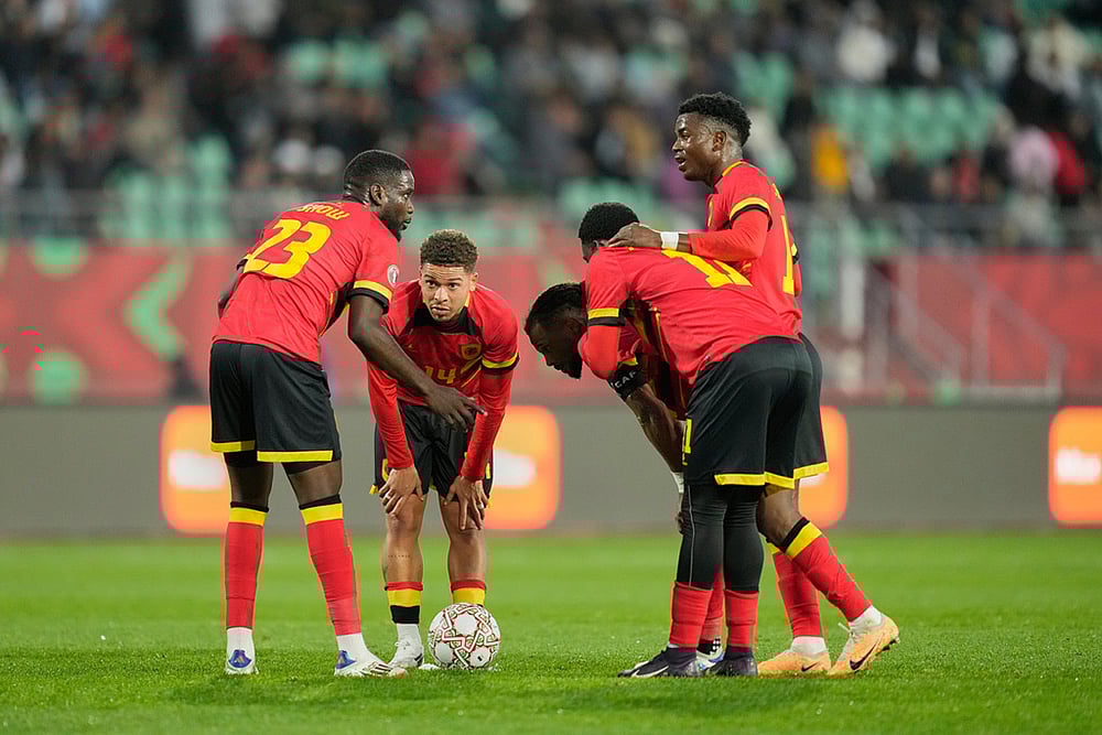 Angola vs Egypt Africa Cup of Nations Soccer-