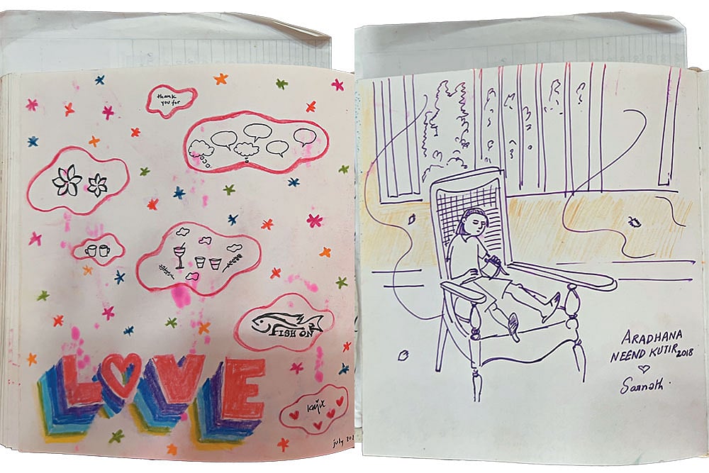 (L-R) Kajri Jain, Sarnath Banerjee