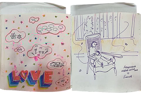 (L-R) Kajri Jain, Sarnath Banerjee