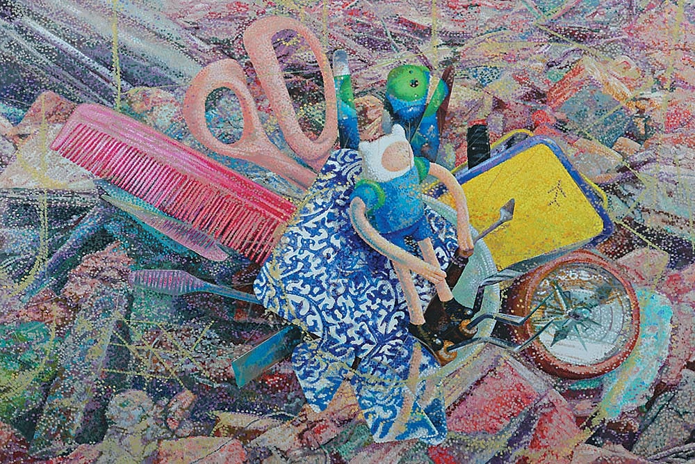 Finn, The Human Artwork by Paribartana Mohanty - Courtesy: Shrine Empire Gallery