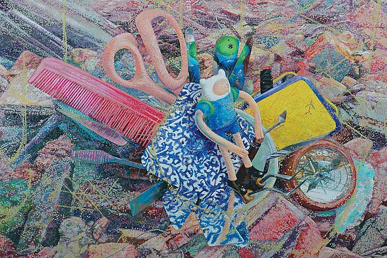 Finn, The Human Artwork by Paribartana Mohanty - Courtesy: Shrine Empire Gallery