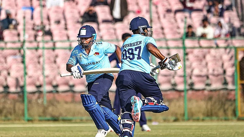 Sarfaraz Khan blasts century against Goa