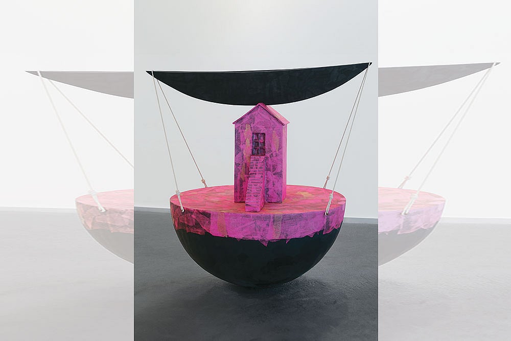 At Rest Untitled artwork from Sudarshan Shetty’s Paper Moon series - | Courtesy: Gallery ske 