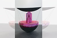 | Courtesy: Gallery ske  : At Rest Untitled artwork from Sudarshan Shetty’s Paper Moon series