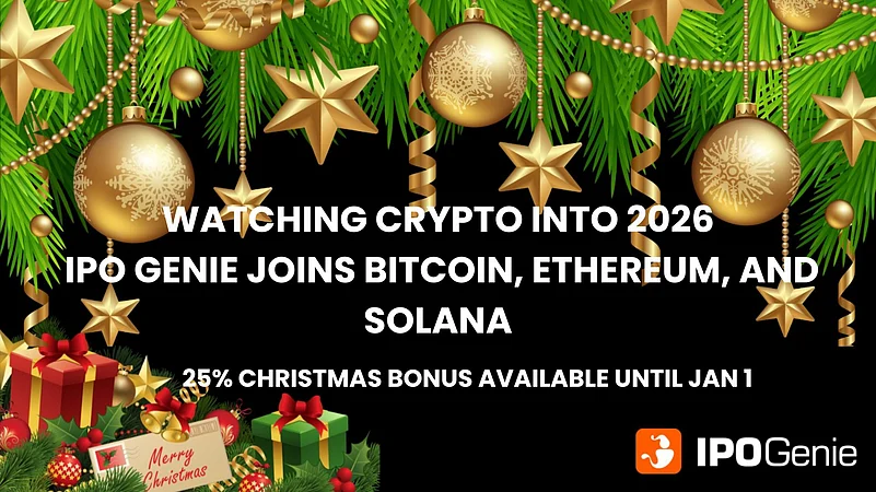 IPO Genie 25% Christmas bonus ad