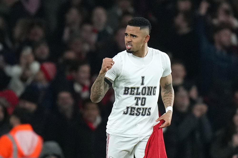 Arsenal vs Aston Villa Premier League soccer-Gabriel Jesus