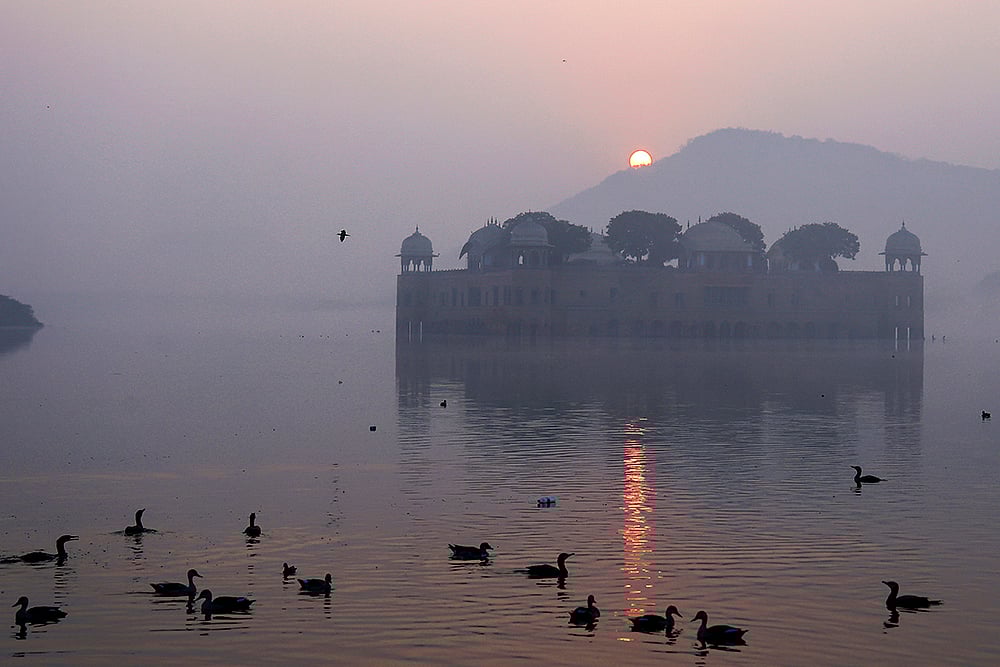 Weather: Sunrise in Jaipur