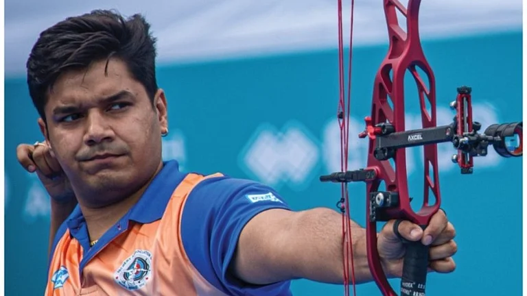 Compound archer Abhishek Verma has been promoted to the Target Olympic Podium Scheme core group. - File