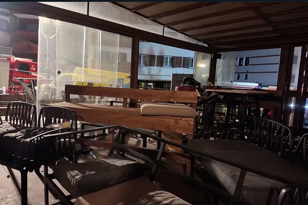 The interior building where a fire broke out leaving people dead and injured, during New Year’s celebration, in Crans-Montana, Swiss Alps, Switzerland. - | Photo: Police Cantonale Valaisanne via AP