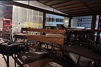 In Photos: Deadly New Year’s Eve Bar Fire Kills Around 40 At Swiss Ski Resort | Photo: Police Cantonale Valaisanne via AP : The interior building where a fire broke out leaving people dead and injured, during New Year’s celebration, in Crans-Montana, Swiss Alps, Switzerland.