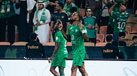 Instagram/alahliclub.sa : Ivan Toney after scoring his second goal against Al-Nassr
