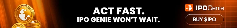 IPO Genie ad: Act Fast. Buy $IPO