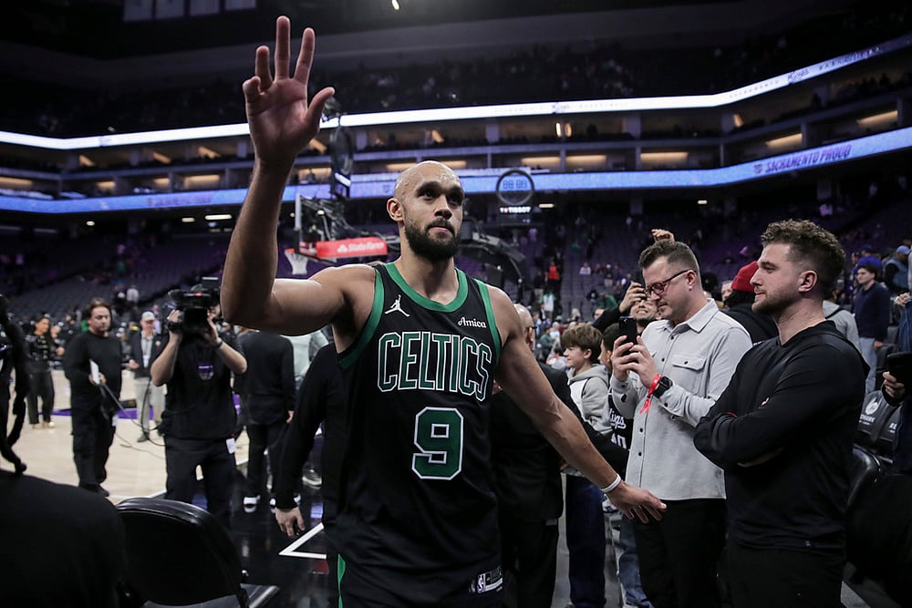 Sacramento Kings Vs Boston Celtics NBA basketball-Derrick White