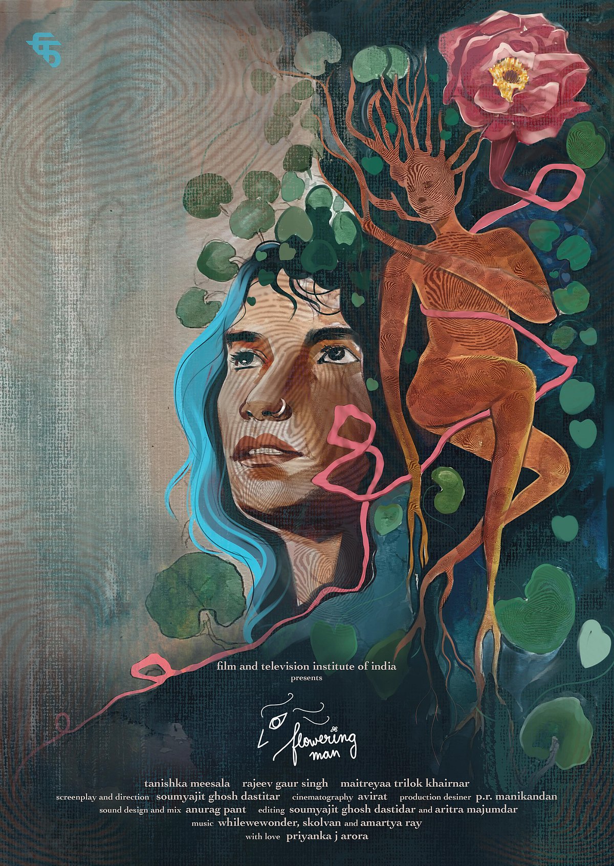 Flowering Man Poster