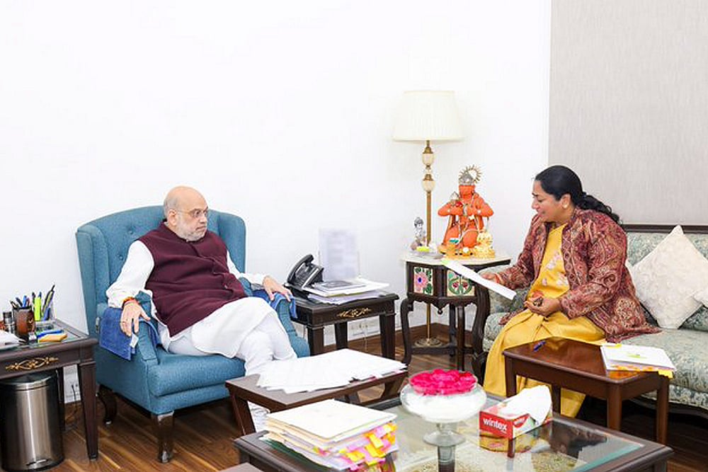 Rekha Gupta meets Amit Shah