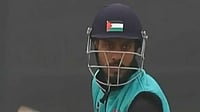J&K: Cricketer Wears Palestinian Flag On Helmet On Field, Police Orders Probe | X | : Furqan Ul Haq, a cricketer from south Kashmir was seen wearing a helmet bearing the Palestinian flag