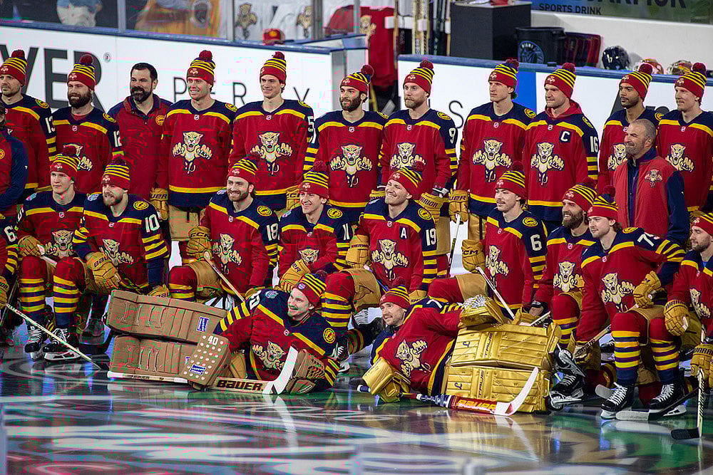 NHL Florida Panthers training