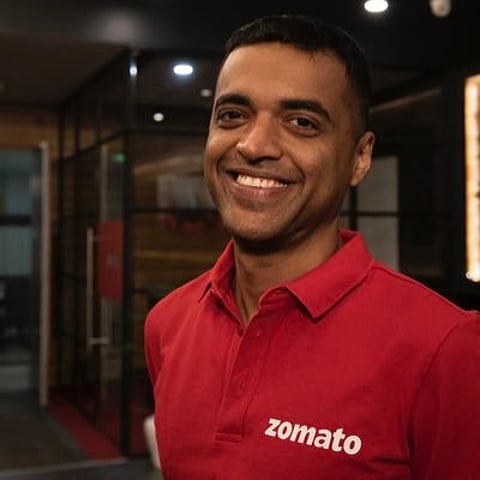 Zomato CEO Deepinder Goyal